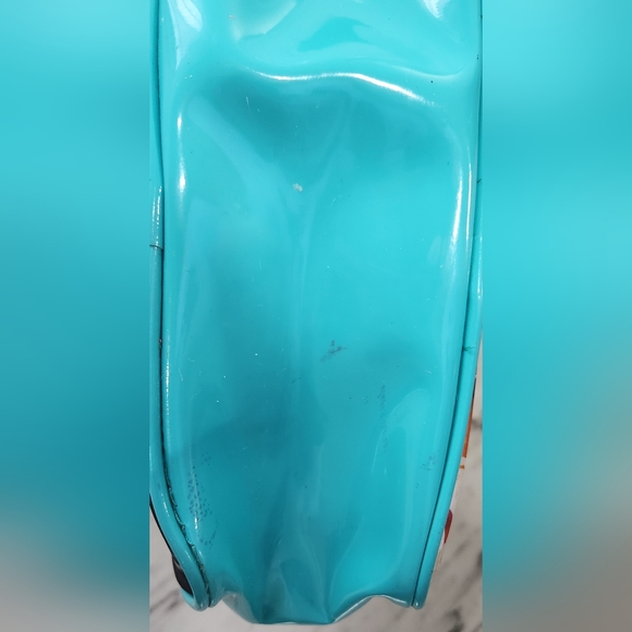 London Soho New York Pocahontas turquoise make up bag - Picture 9 of 12